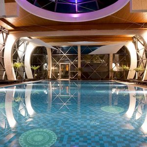 Schwimmbad in einem Hotel