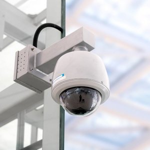 Eine Überwachungskamera